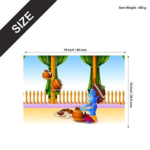 PAPER PLANE DESIGN Baby Krishna Poster for Pregnant Women (Paper, 12 x 18 Inch) (Design-I) - Image 2