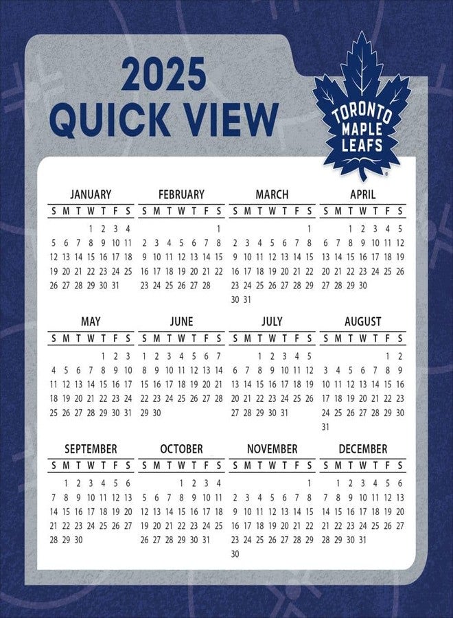 Turner Licensing Turner Sports Toronto Maple Leafs 2025 Box Calendar (25998053095) - Image 3