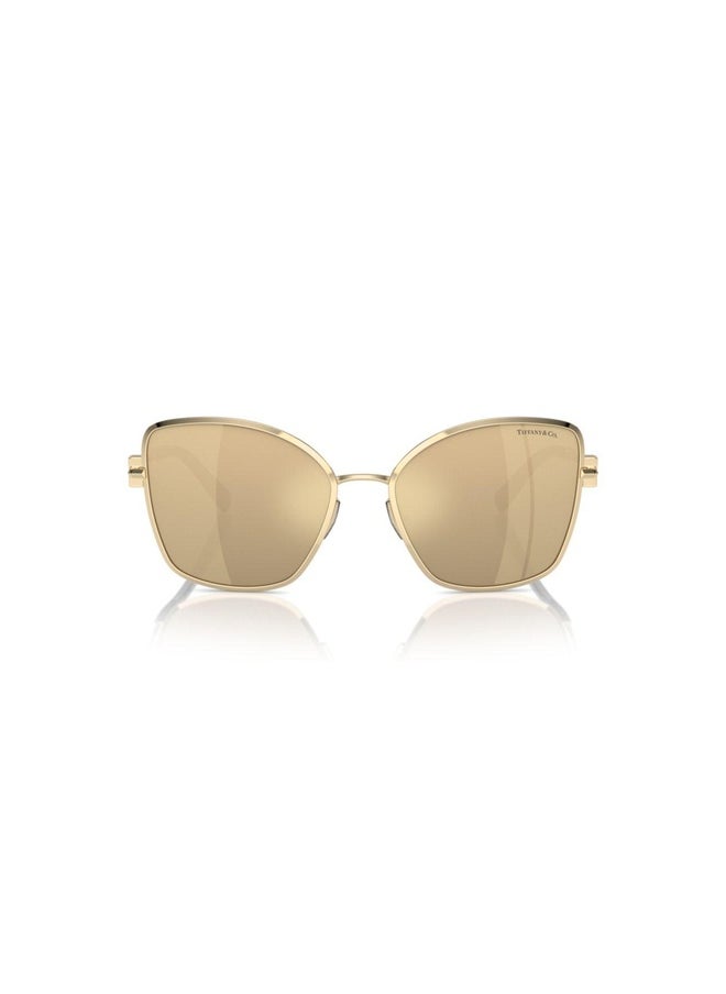 تيفاني تيفاني شاحب الذهب النظارات الشمسية 3102B  - Image 4