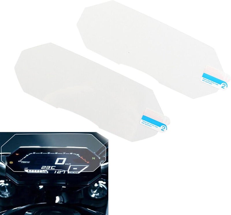 QASULER Motorcycle Dashboard Screen Protector - Image 2