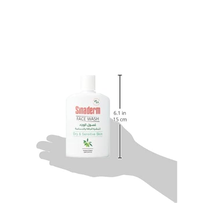 Sinaderm face wash for dry & sensitive skin - Image 3