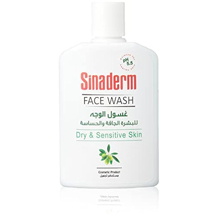 Sinaderm face wash for dry & sensitive skin - Image 1