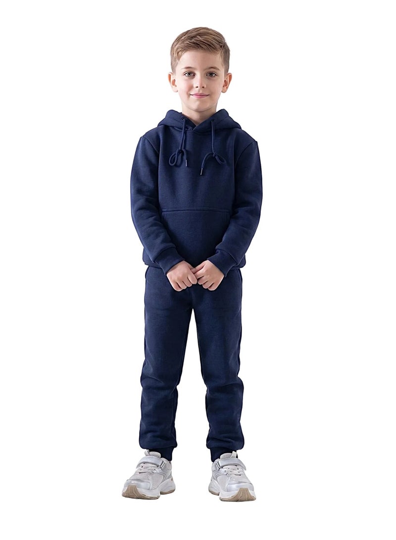 Tree Boy's Milton Navy Blue Sweatpants - Image 2