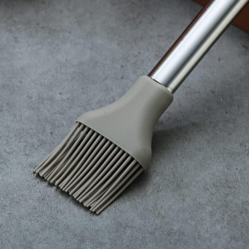 Berglander Basting Brush, Non-stick Silicone Kitchen Brush For Cooking, Barbeque Brush, Pastry Brush, BBQ Brush, Dishwasher Safe, Easy to Clean - Image 5