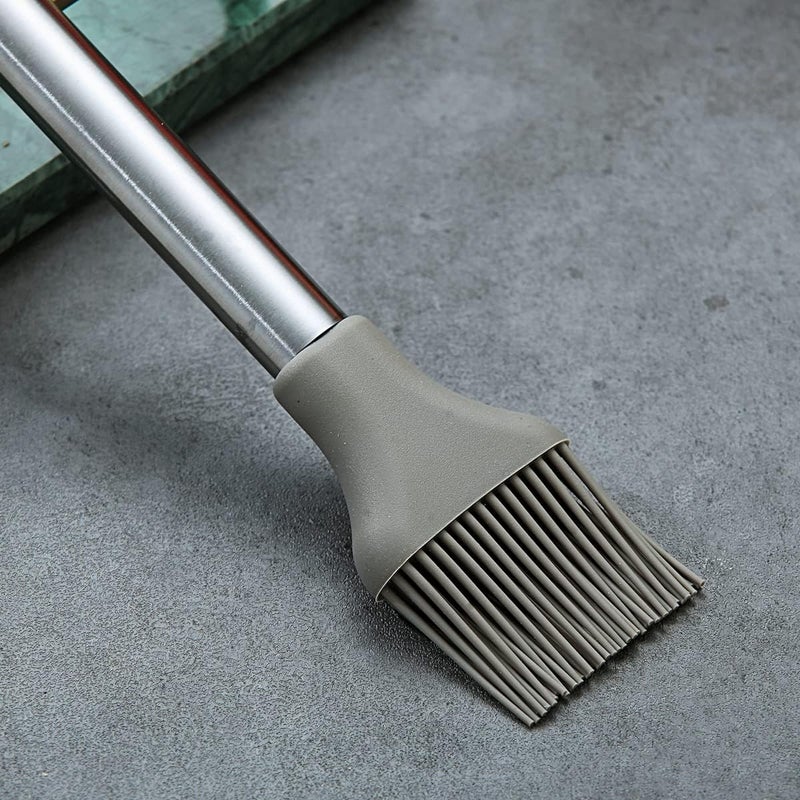 Berglander Basting Brush, Non-stick Silicone Kitchen Brush For Cooking, Barbeque Brush, Pastry Brush, BBQ Brush, Dishwasher Safe, Easy to Clean - Image 4