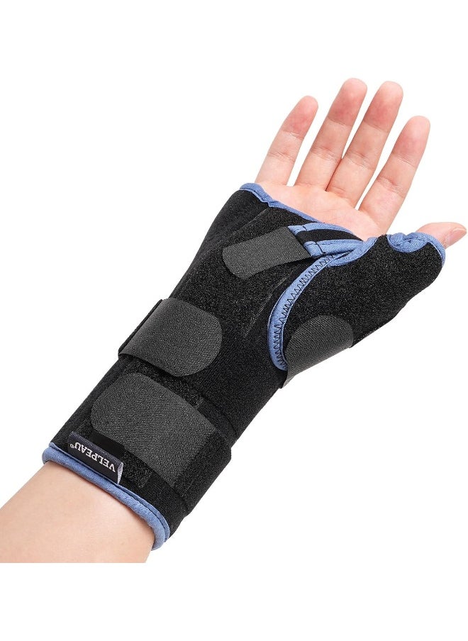 Velpeau Wrist Brace with Thumb Spica Splint for De Quervain's Tenosynovitis, Carpal Tunnel Pain, Stabilizer for Tendonitis, Arthritis, Sprains & Fracture Forearm Support Cast (Regular, Right Hand-L) - pzsku/Z49928D2F070DE44C5101Z/45/_/1739961877/49e01f11-d53e-4725-82bb-db1e41603007