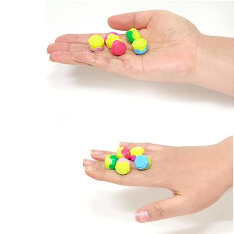 Florian Gonggi Konggi Korean Jacks Stone Game Play Nori Gonggi Korean Traditional Game [Package and Color May Varable] ?? (10 Pcs) - Image 3
