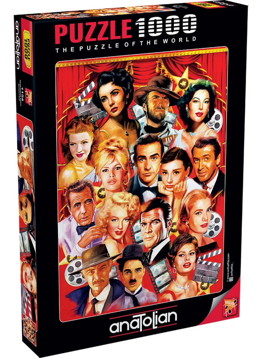 أناتوليان 1000 Piece Puzzle / Hollywood Stars - Code 1154