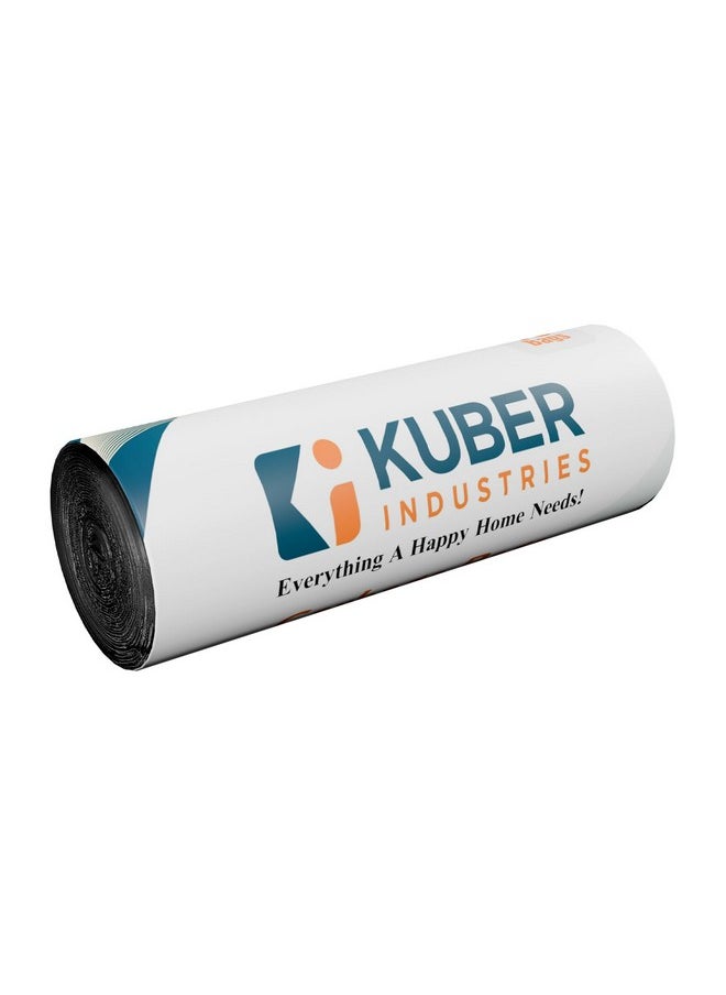 Kuber Industries Kuber Industries (Small) Eco - Friendly Dustbin Bags - (30 Pcs) Leakproof | Odour Free | Strong Garbage Bags - For Trash And Waste - Dustbin Covers For Home And Office (19 x 17 Inches) (Black)  - Image 1