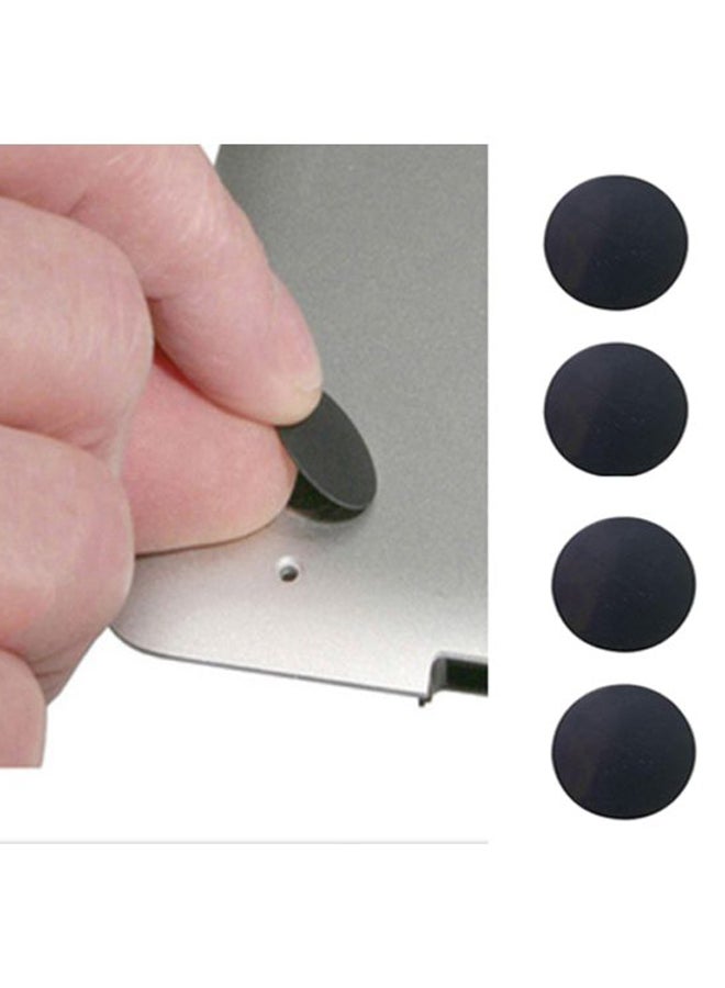 4-Piece Bottom Rubber Feet For Apple MacBook Pro Retina Black - Image 2