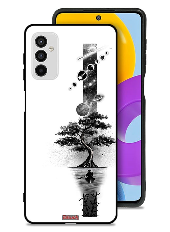 Tolwak Samsung Galaxy M52 5G Protective Case Cover Earth Space Art - Image 1