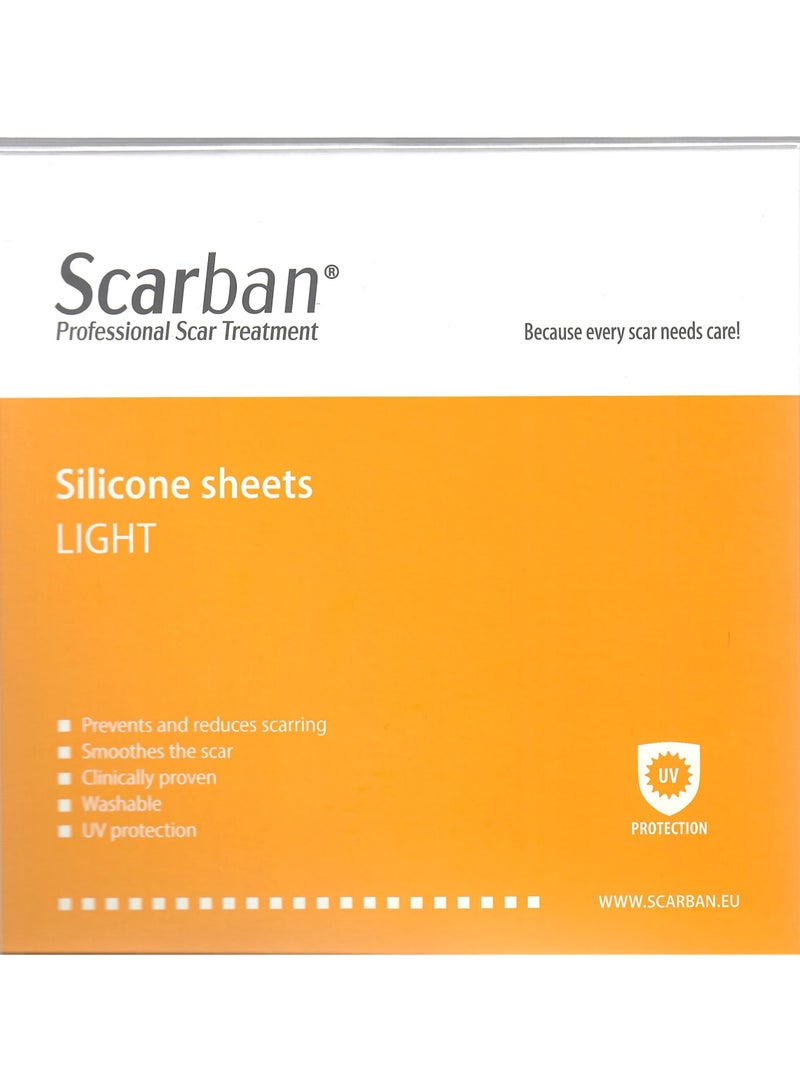 Scarban Scarban Silicone Sheets Light For The Arm and Thigh  - Image 1
