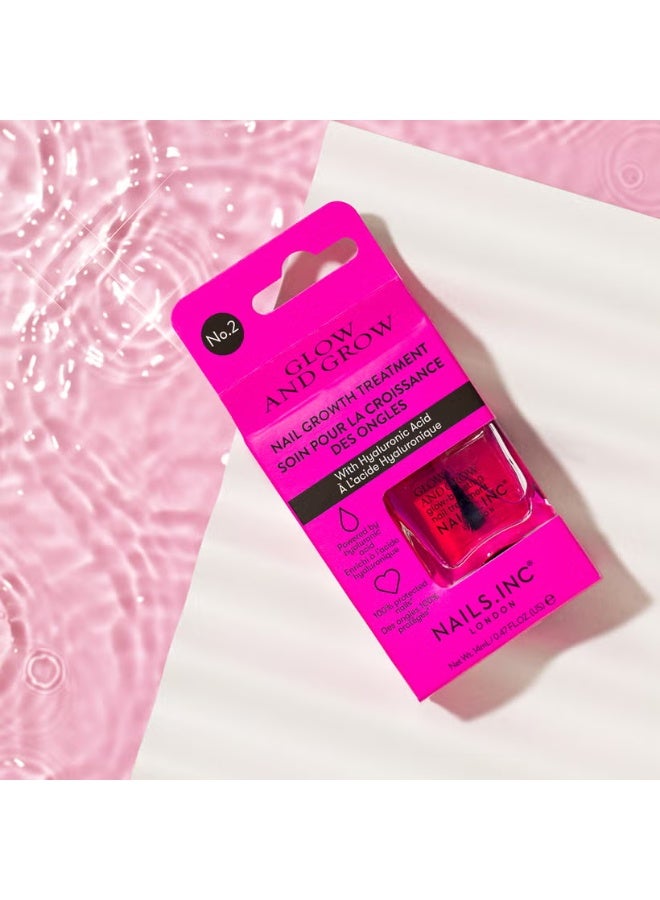 nails inc. Glow and Grow Nail Growth Treatment - Image 2