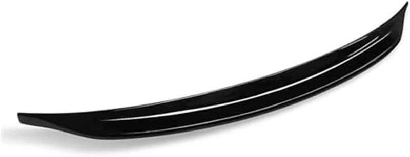 QASULER Gloss Black Rear Bumper Spoiler for Subaru WRX/STI - Image 1