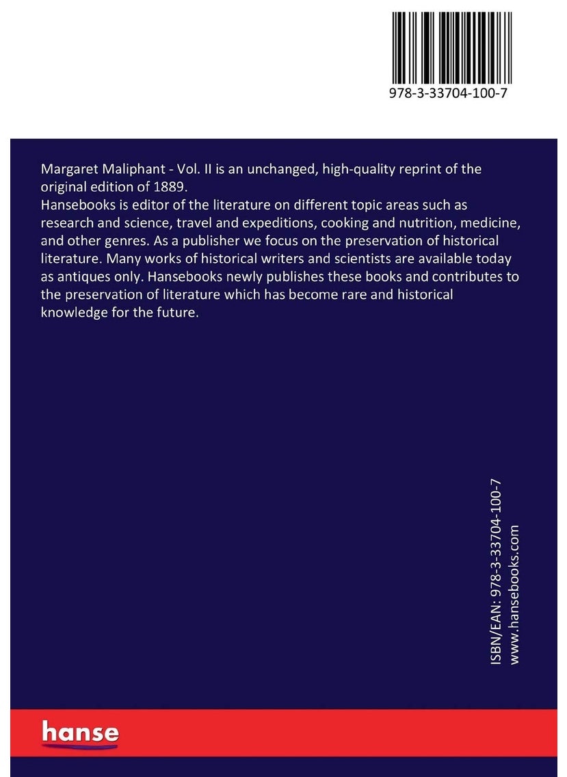 Margaret Maliphant: Vol. II  - Image 2