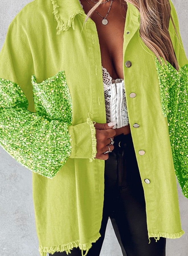 Yailla Bead Stitching Cardigan 