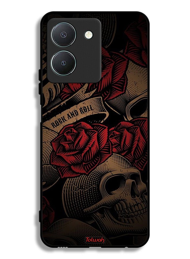 Tolwak Vivo Y36 4G Protective Case Cover Rok And Roll - Image 1