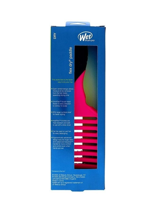 فرشاة برو فليكس للتصفيف الجاف وردي/أسود - Image 3