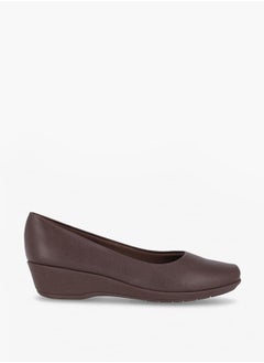 Piccadilly Women Round Toe Slip-On Shoes with Wedge Heels  - Image 2