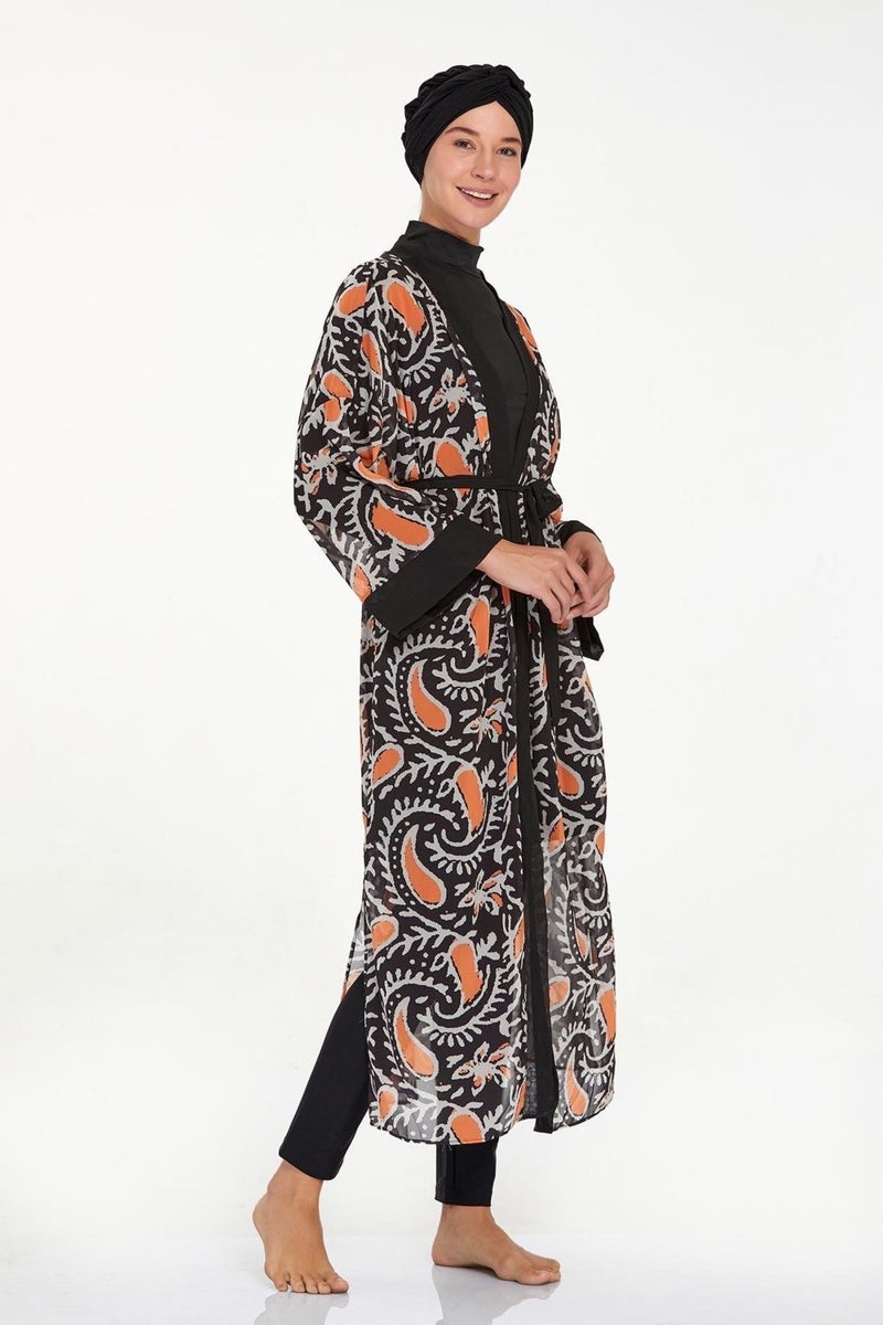 Adasea Black Women's Pareo  - Image 3