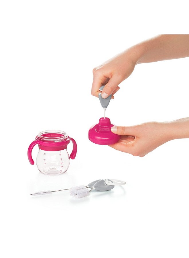 OXO Tot Cleaning Set for Straw & Sippy Cup, Gray - Image 4