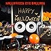 NUOBESTY 100pcs Halloween Eyeball Latex Balloons Party Supplies Halloween Decorations Funny Balloons Eyeball Eye Party Balloon Arch Kit Large Balloon - Image 4