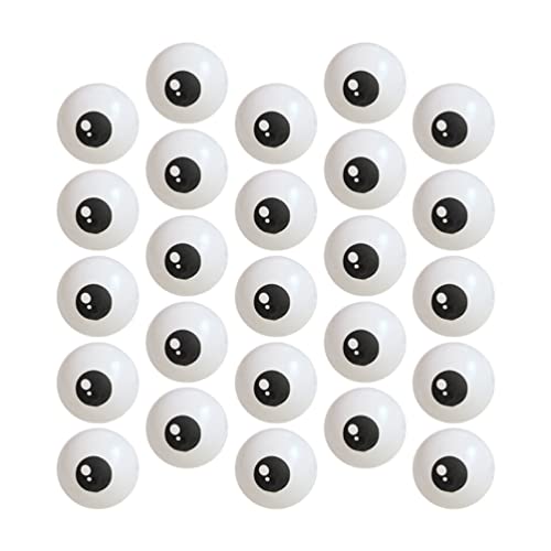 NUOBESTY 100pcs Halloween Eyeball Latex Balloons Party Supplies Halloween Decorations Funny Balloons Eyeball Eye Party Balloon Arch Kit Large Balloon - Image 1