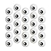 NUOBESTY 100pcs Halloween Eyeball Latex Balloons Party Supplies Halloween Decorations Funny Balloons Eyeball Eye Party Balloon Arch Kit Large Balloon - Image 2