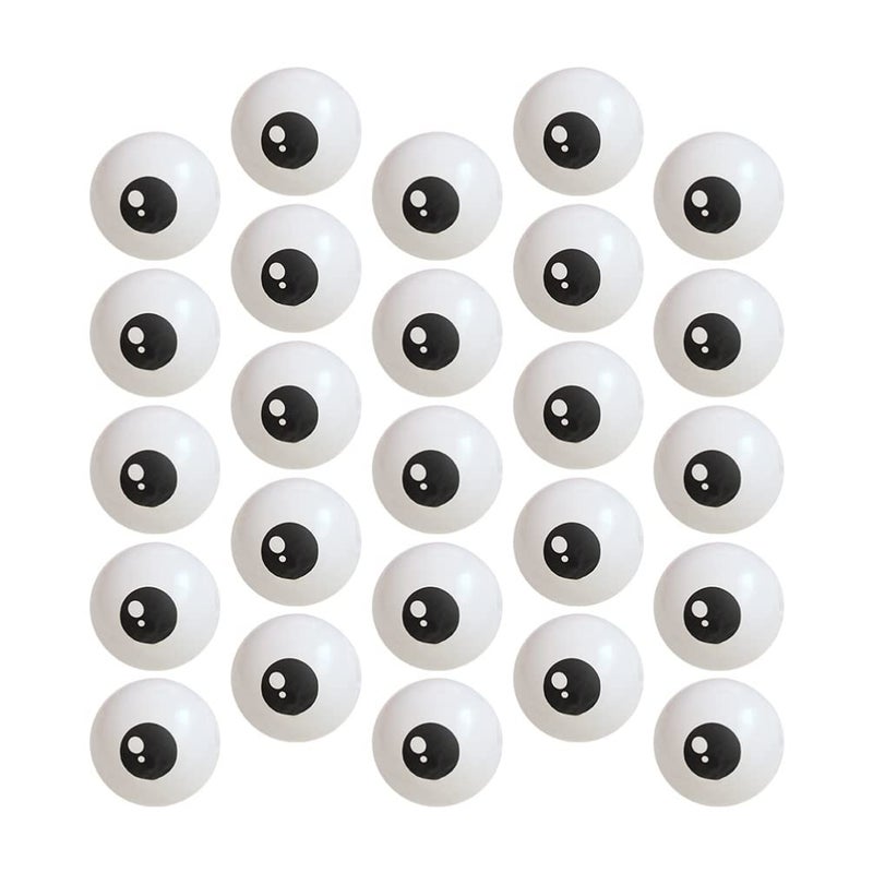 NUOBESTY 100pcs Halloween Eyeball Latex Balloons Party Supplies Halloween Decorations Funny Balloons Eyeball Eye Party Balloon Arch Kit Large Balloon - Image 3
