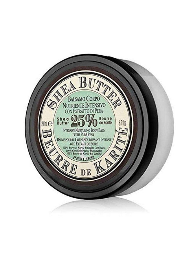 Perlier Shea Butter Body Balm with Pure Pear, 6.7 fl. oz.