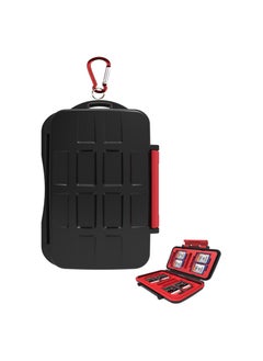 LENSGO LXH Memory Card Case, Portable Holder SD SDHC SDXC CF MSD XQD TF Micro SD SIM Micro SIM Nano SIM Card Durable Waterproof  - Image 1