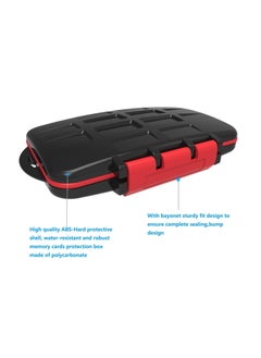 LENSGO LXH Memory Card Case, Portable Holder SD SDHC SDXC CF MSD XQD TF Micro SD SIM Micro SIM Nano SIM Card Durable Waterproof  - Image 5