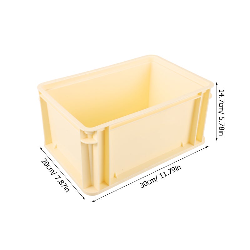 Stackable Storage Box Reusable Storage Box No Lid Sundries Organizer - Image 5