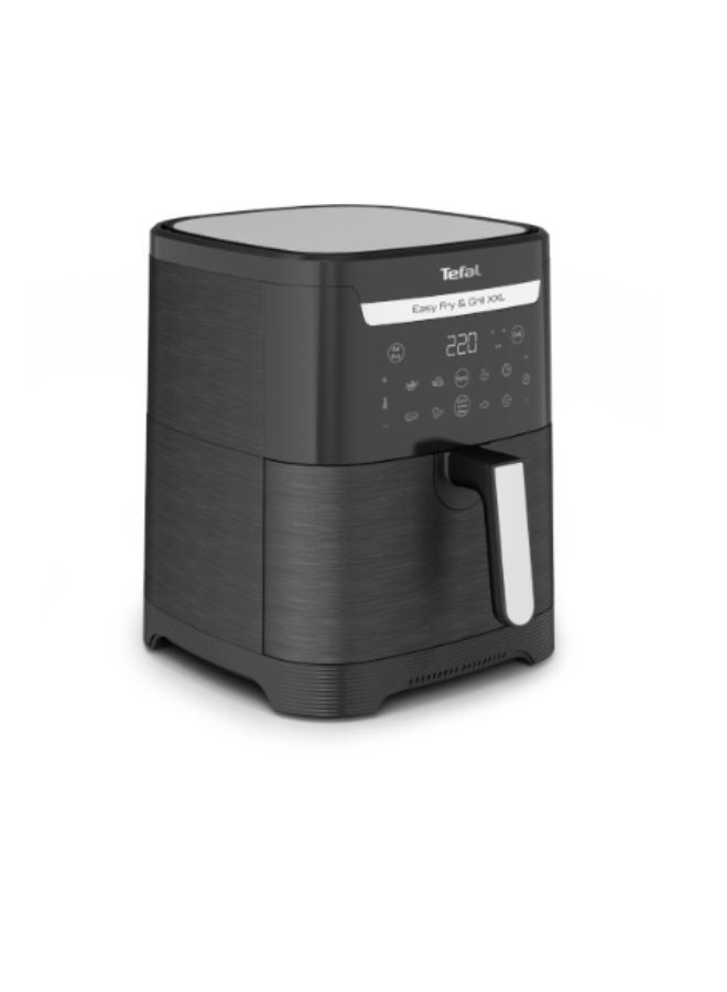 Tefal XXL Digital Easy Fry and Grill Air Fryer, (Suitable for 6-8 People) 6.5 L 1800 W EY801815 Black - Image 2