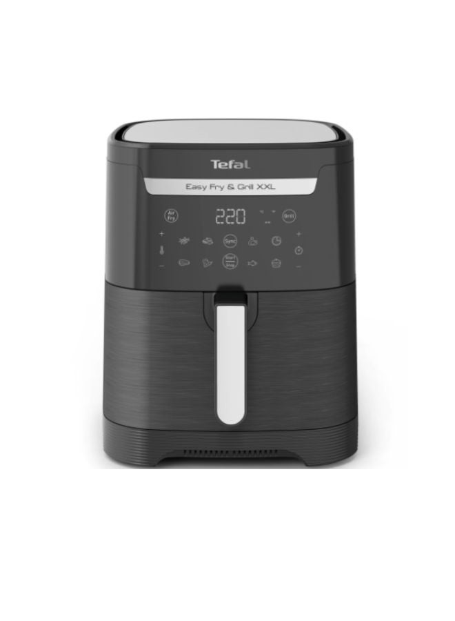 Tefal XXL Digital Easy Fry and Grill Air Fryer, (Suitable for 6-8 People) 6.5 L 1800 W EY801815 Black - Image 1