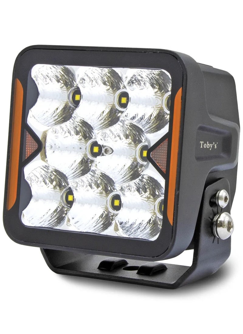 Toby's Toby's 40W LED Work Light Mini Auxiliary Headlight Driving Lamp Diffuser Effects Truck Motorcycle Spotlight  - Image 1