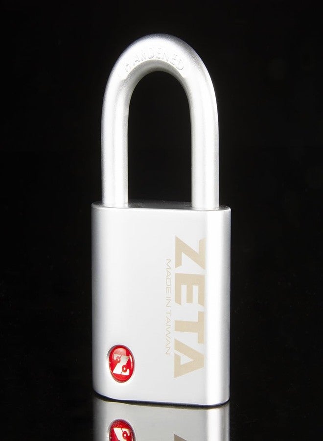 ZETA ZR55 High Security 6-Pin Dimple Slider with Sidebar Cut Pick Resistant Locksport 55mm Width Padlock - Image 1