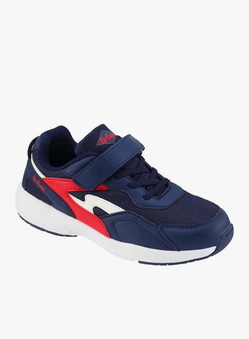 Lee Cooper Boys Hook & Loop Ankle School Sneakers