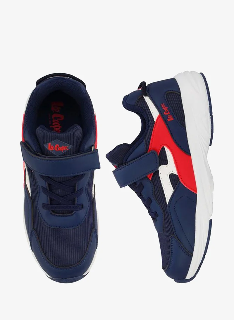 Lee Cooper Boys Hook & Loop Ankle School Sneakers