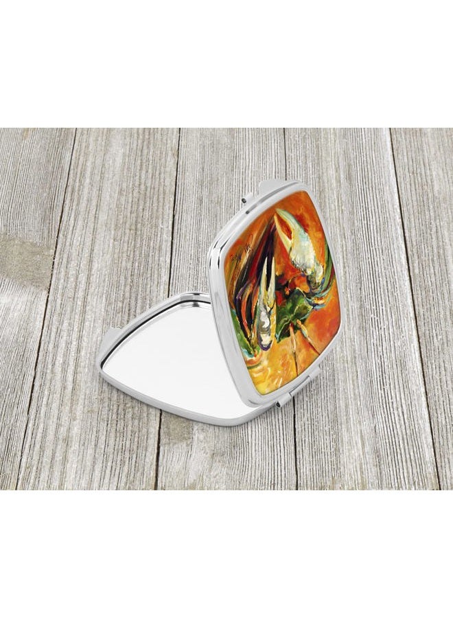 Caroline's Treasures Small Orange Crab Compact Mirror JMK1251SCM - Image 2