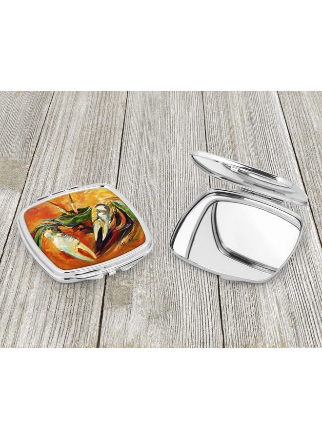 Caroline's Treasures Small Orange Crab Compact Mirror JMK1251SCM - Image 3