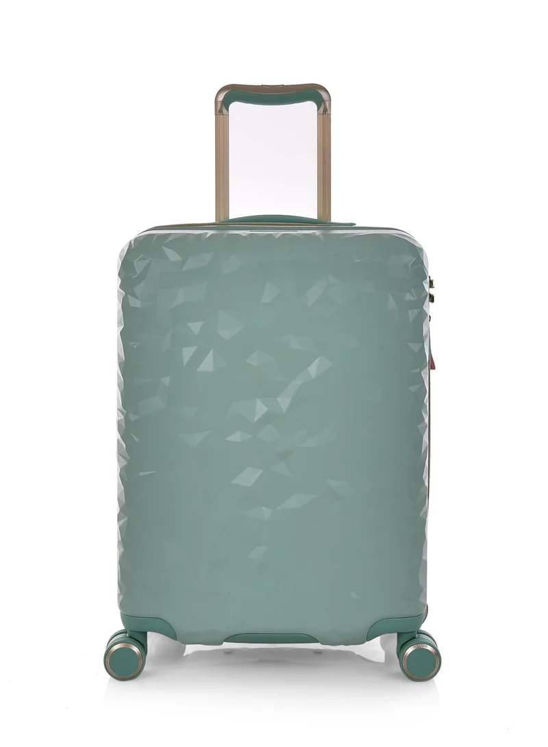 ريكاردو حقيبة سفر ريكاردو صلبة مصنوعة من PC حجم 20 بوصة لون أخضر