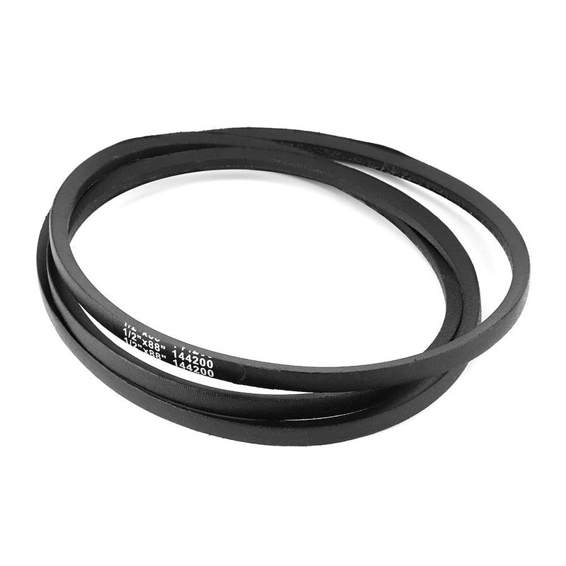 حزام محرك سطح جزازة العشب 1/2 بوصة × 88 بوصة بديل لجرارات العشب مقاس 38-44 بوصة - Image 1