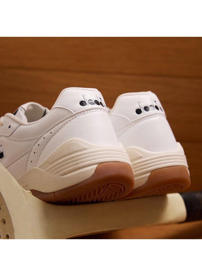 DIADORA أحذية ديادورا يوني منخفضة القطع القابلة للتنفس كاجوال أكشن أبيض ساطع/أسود زيركون/أبيض آيسبرغ مقاس 41 - Image 3