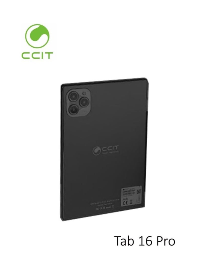 CCIT Tab 16 Pro 10.1 Inch HD Android Tablet 16GB RAM 1TB ROM 10000 mAh Battery with Keyboard and Accessories Black - Image 4