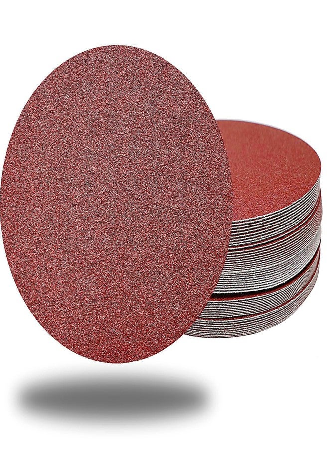 Sackorange 50 Pack 7 Inch 40 Grit Hook-and-Loop Sanding Discs Sandpaper -7" Aluminum Oxide Sander Paper Grinding Polishing for Random Orbit Drywall Sander … - Image 1