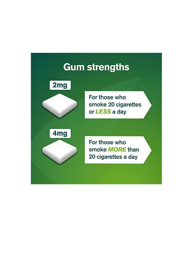 Nicorette	Icy White 4mg Gum 105 Pieces - Image 3