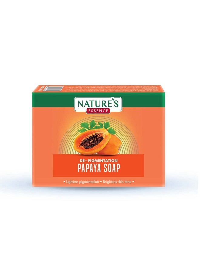نيتشرز إيسنس صابون البابايا للتصبغ للاستحمام 75 جرام - Image 1