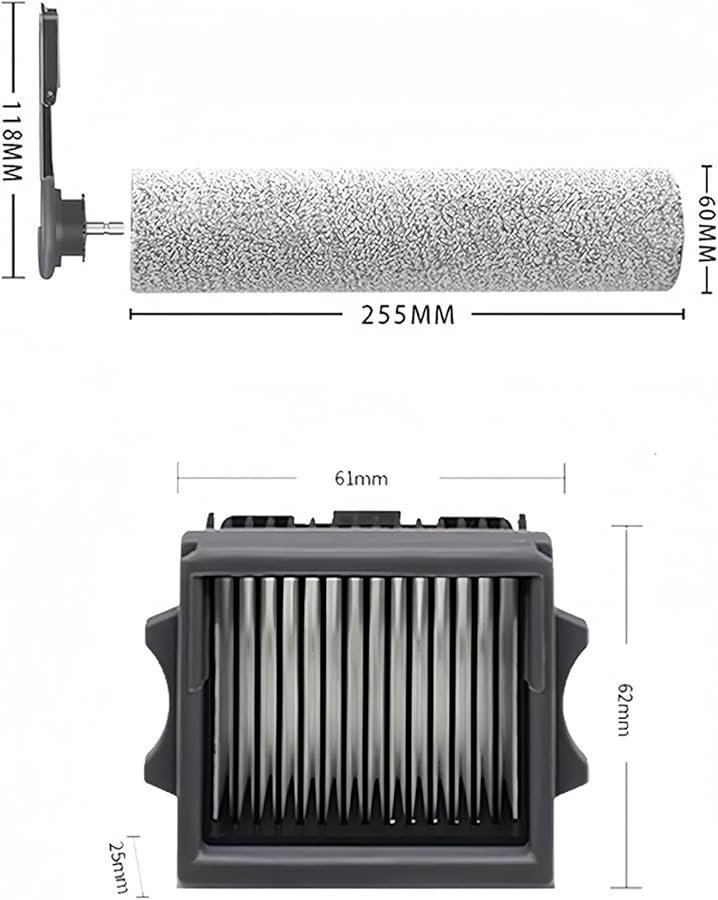 Tineco Floor ONE S6 مكنسة كهربائية ممتدة مع فرشاة دوارة وملحقات فلتر خيار 4 ألوان - Image 3
