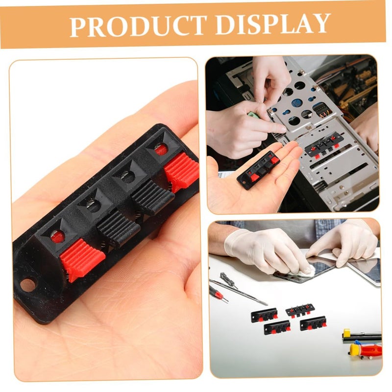 10Pcs Gold Plated Speaker Terminal Connectors for Audio Equipment and LED Strips Easy Installation - Image 3